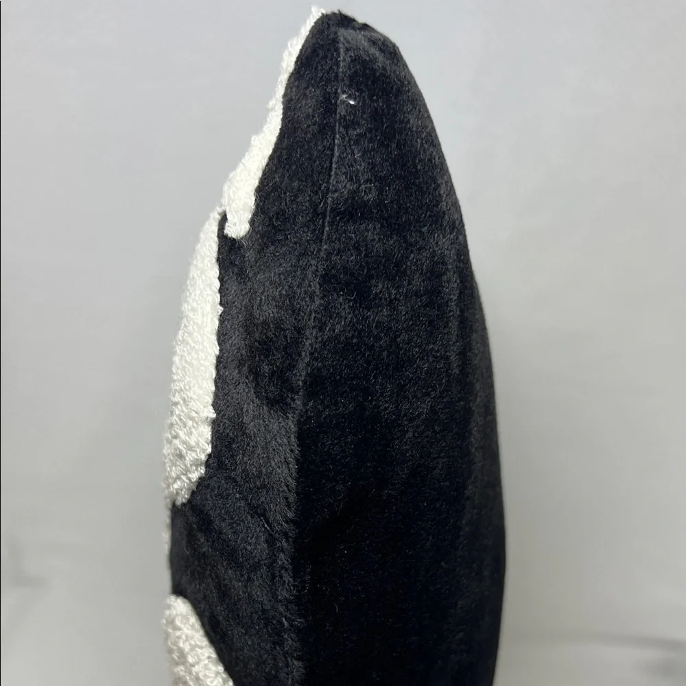 Skeleton Cat Plush Toy - Black and White